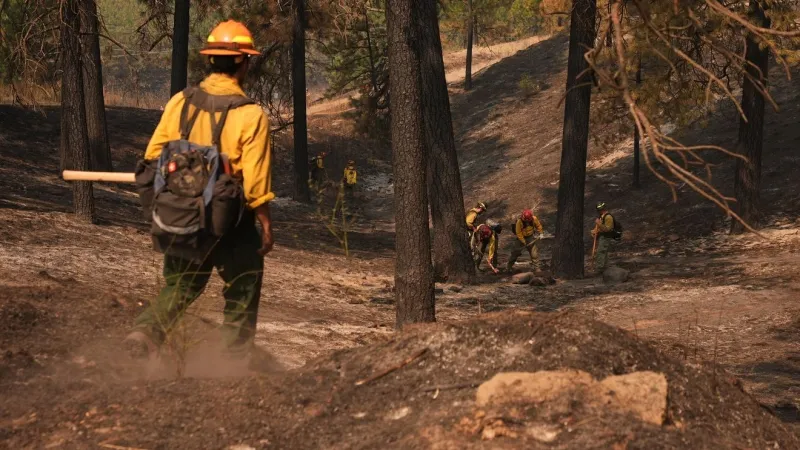 Firefighters get a handle on Spokane wildfires as tens of thousands remain evacuated