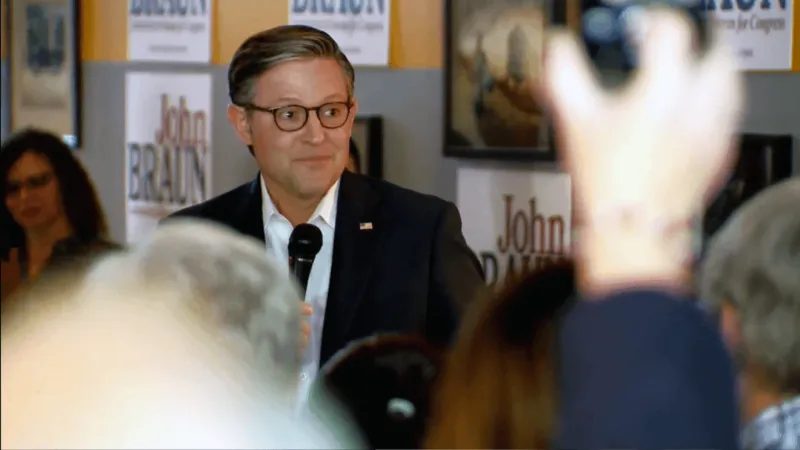 U.S. House Speaker Johnson stumps in Vancouver for candidate John Braun