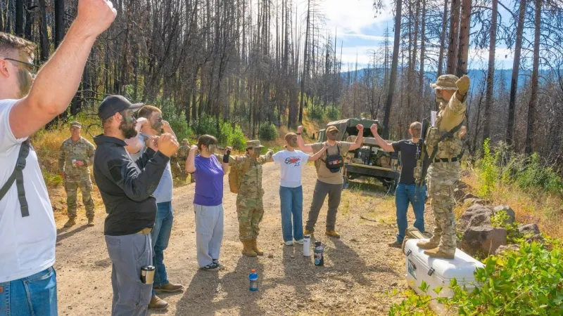 Oregon Military Department coordinated fire coverage to prevent wildfires during drills