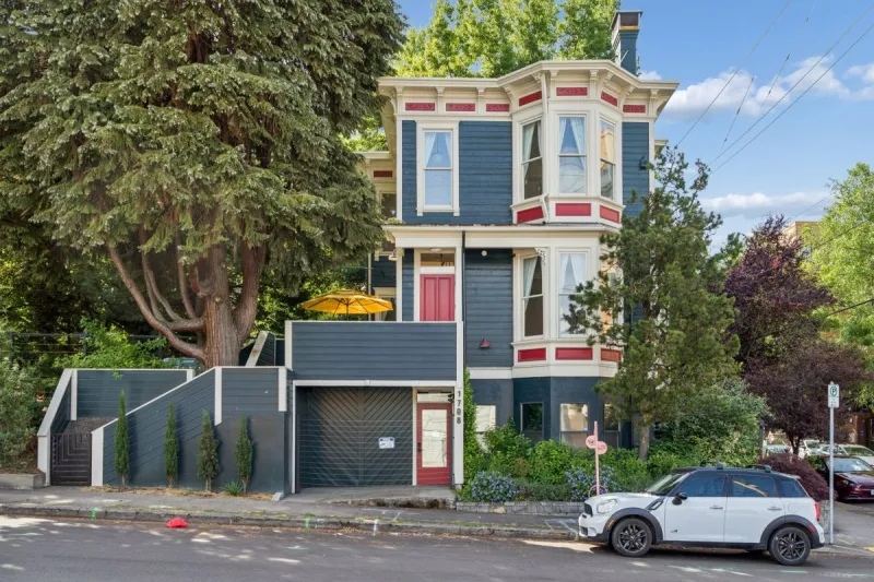 Property Watch: An Italianate Home in Goose Hollow with a Basement Podcast Studio