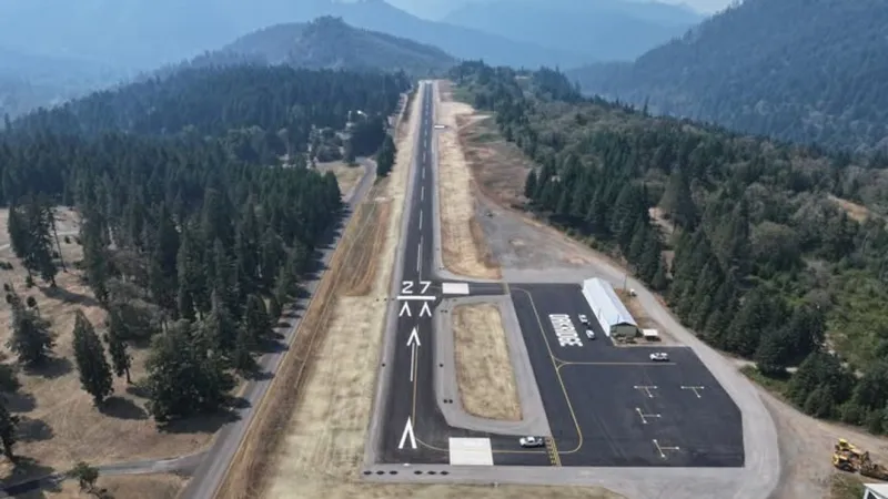 Oakridge State Airport reopens after 65-day rebuild, ready to support firefighting season