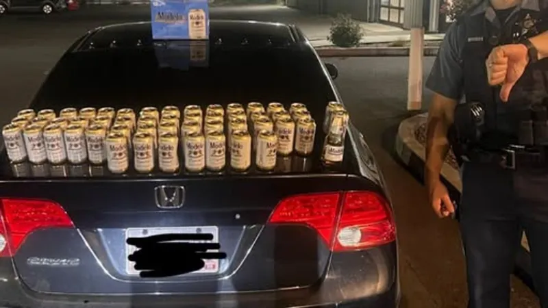 Early-morning traffic stop on Highway 99E leads to DUII arrest