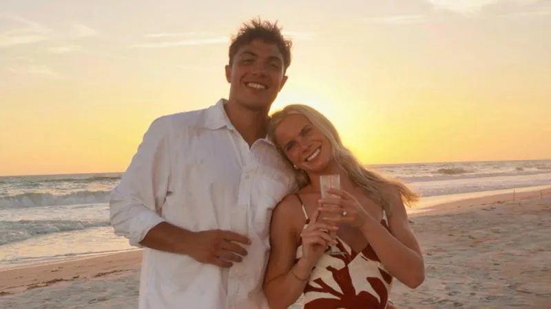 Power Couple: Tanner Beaman Engaged to Fellow Vik Tori Forst Ahead of Comeback Football Season