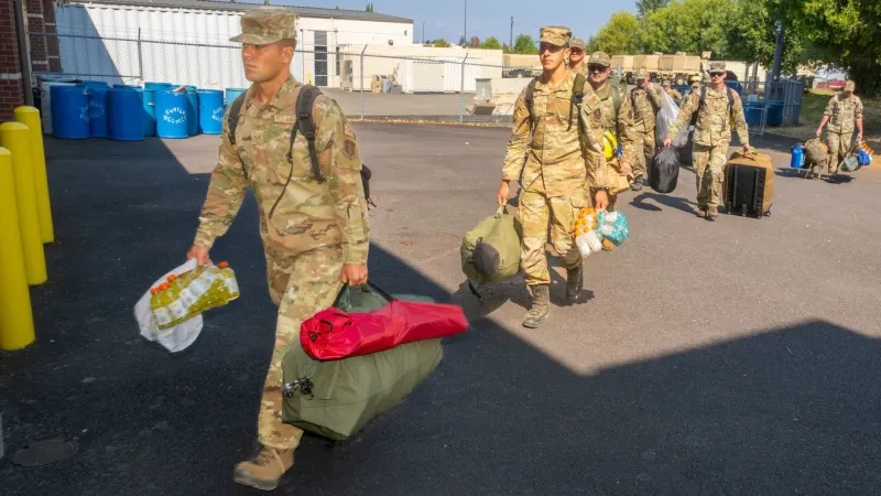 Oregon Air National Guard deploys to aid in Grasshopper Fire fight