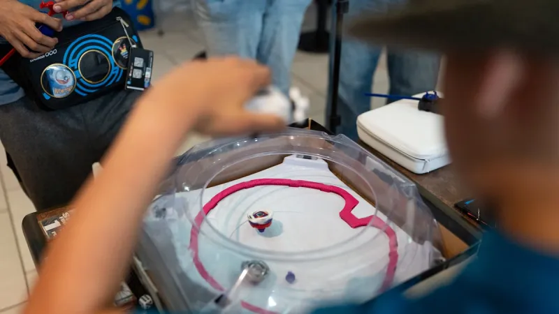 'A safe space for weirdos': Beyblade community hosts final tournament at Lloyd Center's food court