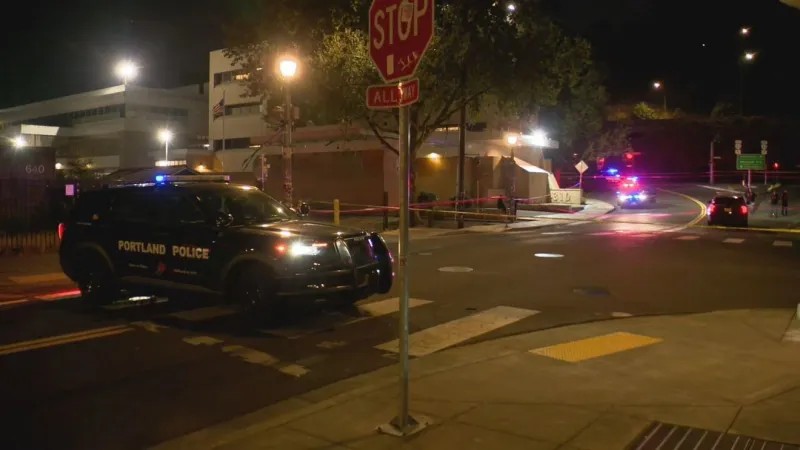 Suspect arrested in deadly S. Portland shooting where victim's car crashed into building