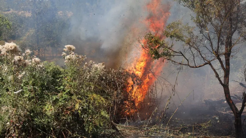 Wind spreads Lebanon home fire through brush, prompting brief evacuations