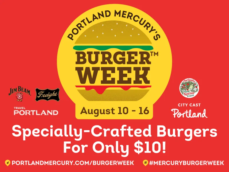 Hurrah! The Mercury's BURGER WEEK Is Happening NOW!