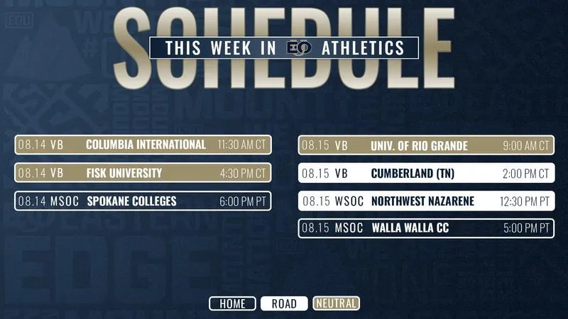 This Week in Mountaineer Athletics: August 10th - 16th