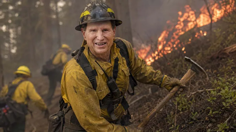 Ron Wyden Announces Bold New Wildfire Plan: 'Fine, I'll Do It Myself'