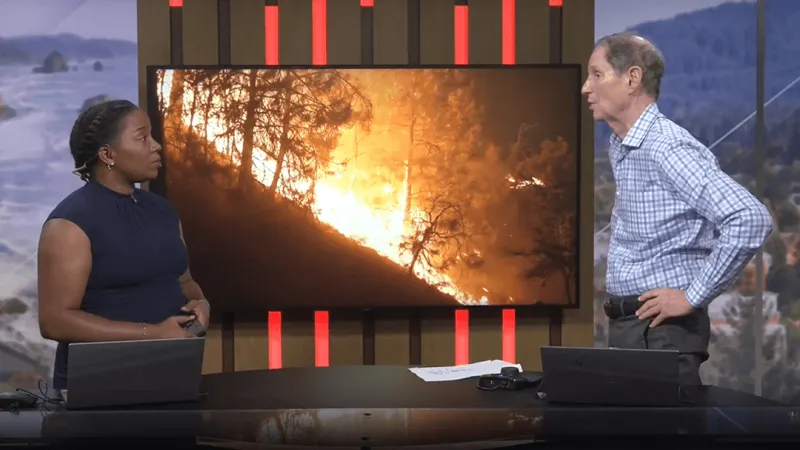 Sen. Ron Wyden visits our studio, answers questions on fires, Iran war and Epstein