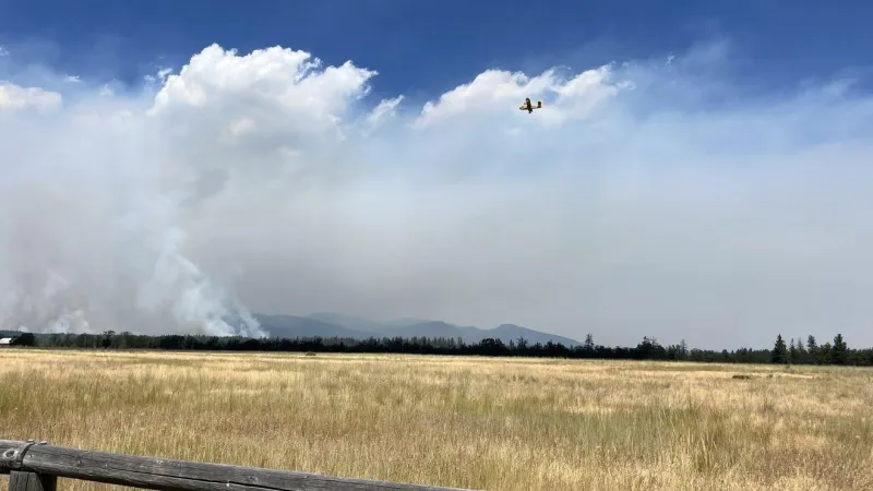 Wasco County Fair canceled as growing Grasshopper Fire shows 'extreme' growth