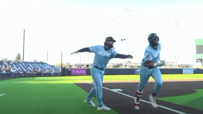 Luciano homer sparks early 4-0 burst as Hops edge first-place Eugene 5-4