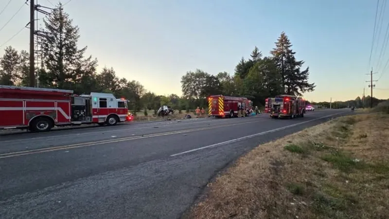 Eugene Springfield Fire provides lifesaving blood after serious Territorial Highway crash