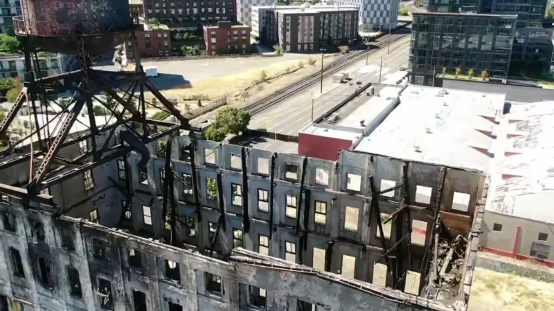 Contractor hired for demolition of fire-ravaged Centennial Mills warehouse