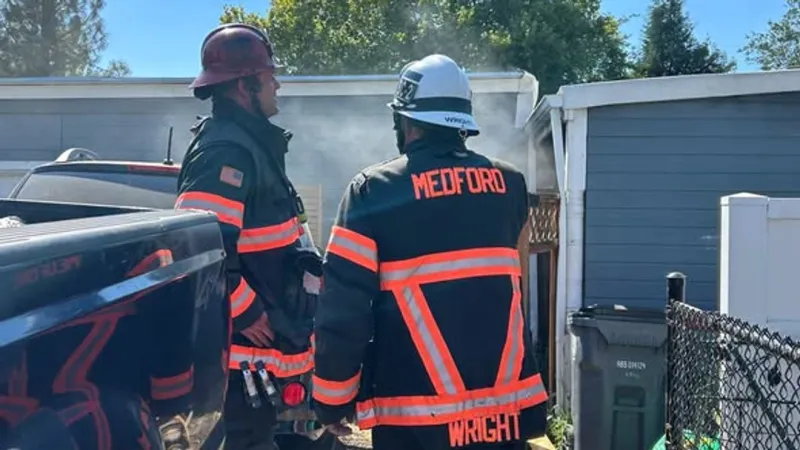 Medford crews contain Howard Avenue attic fire; grill too close to flammables blamed