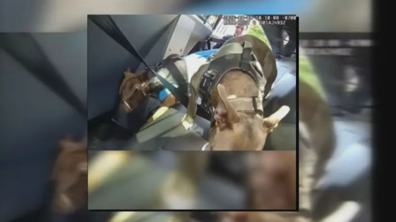 Vancouver police smash car windows to rescue dogs on hot day