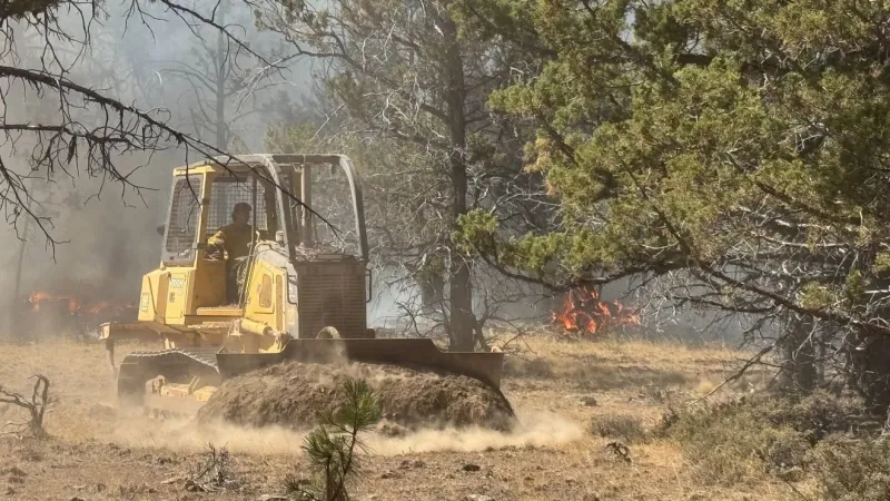 Rowe Creek Complex reaches 84% containment as crews respond to new lightning-caused fire