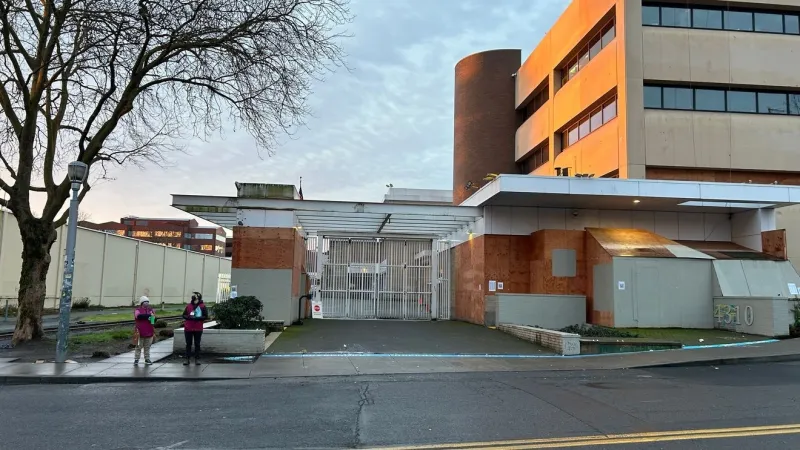 Fines for code violations at Portland ICE facility remain tied up in court