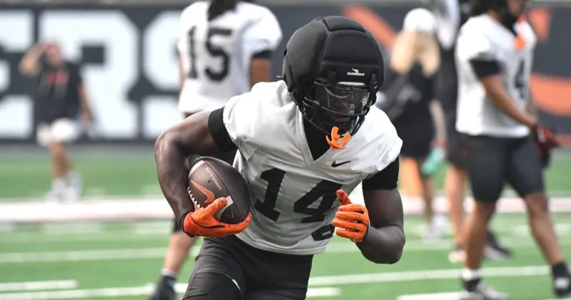 How Eddie Freauff can become the 'alpha' of Oregon State football's wide receiver room