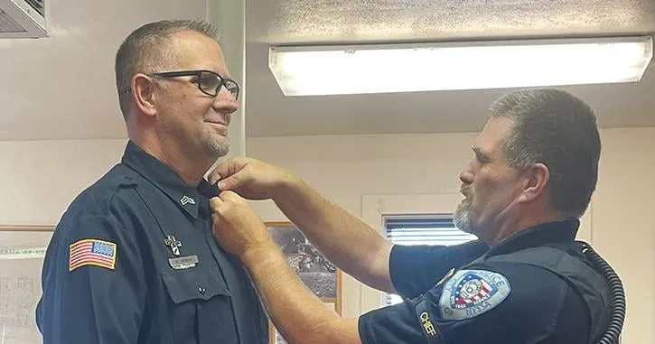 Steve Wilson sworn in as chief of Nyssa Police Department