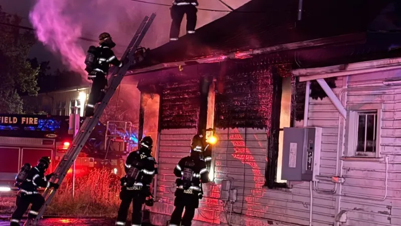 Fire damages vacant home near downtown Eugene