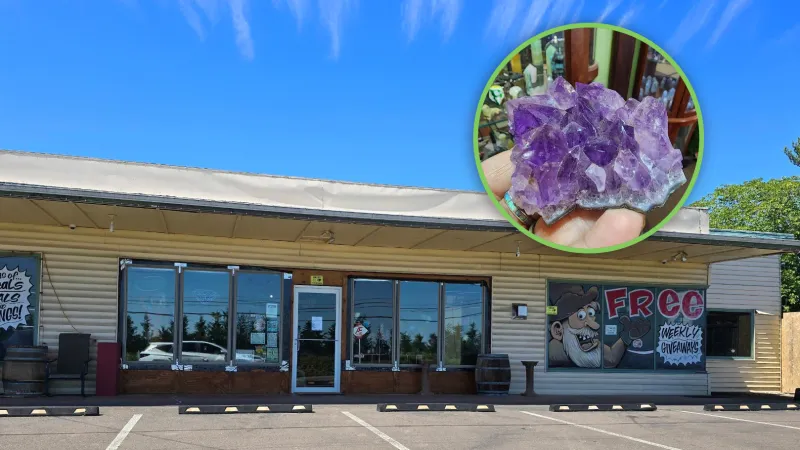 This Unassuming Oregon Rock Shop Is Basically a Gateway Drug to Rock Collecting