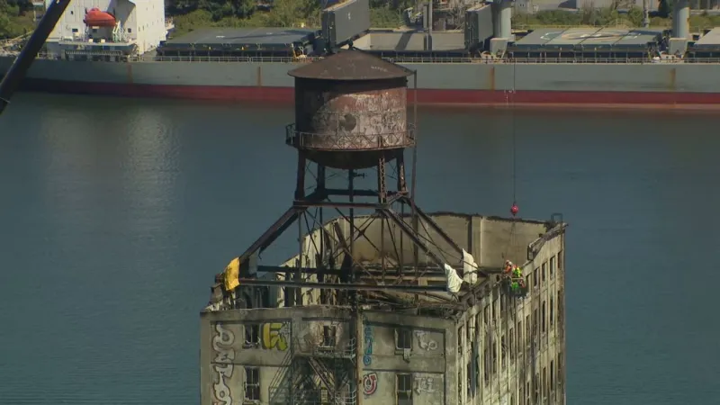 PHOTOS: Centennial Mills Demolition