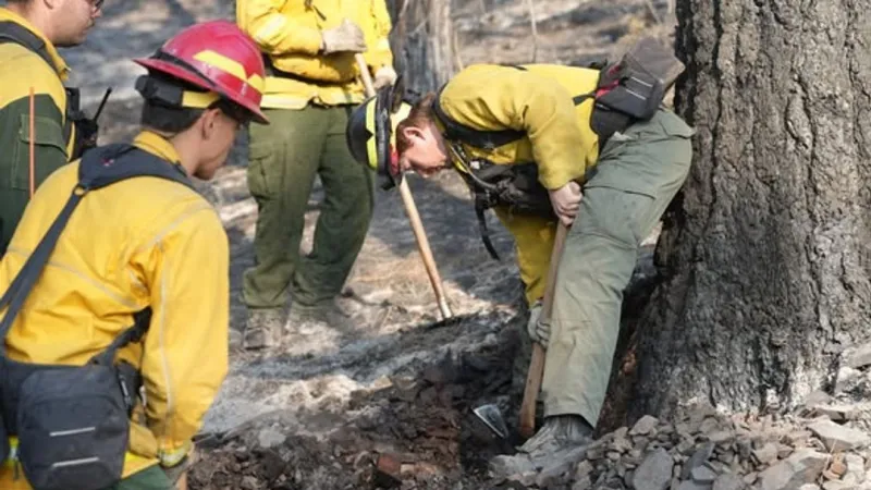 Crews work on extinguishing heat as Rowe Creek Complex Fire reaches 89% containment
