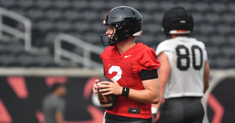 Shephard says QB competition is far from settled
