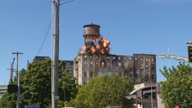What's next for Centennial Mills after water tower demolition blast