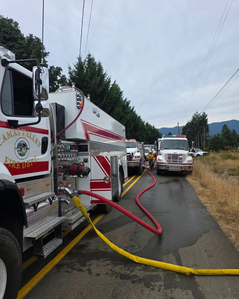 CAMAS VALLEY HOME A TOTAL LOSS FOLLOWING MONDAY FIRE