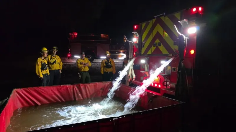 Firefighters focus on mop-up efforts on Rowe Creek Complex Fire