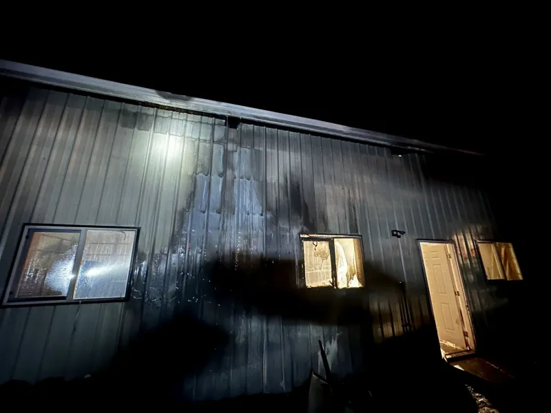 Lebanon firefighters save shop building
