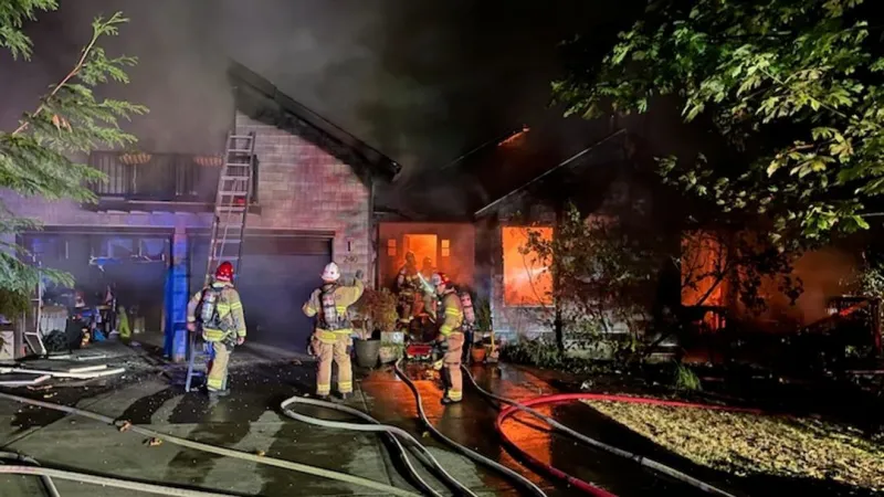 Cause under investigation after early morning house fire on Northwest 97th Avenue