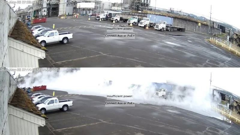 New video shows deadly tank implosion at Longview's Nippon Dynawave paper mill