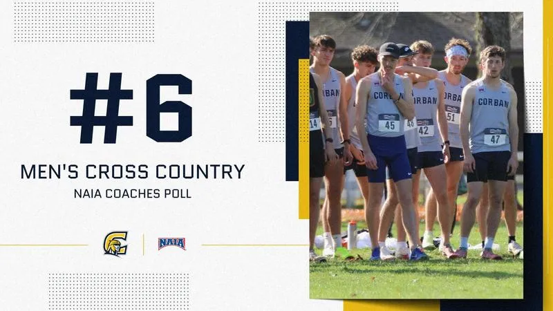 Corban Men's Cross Country Opens 2026 Campaign Ranked No. 6 in NAIA Preseason Top 25 Poll