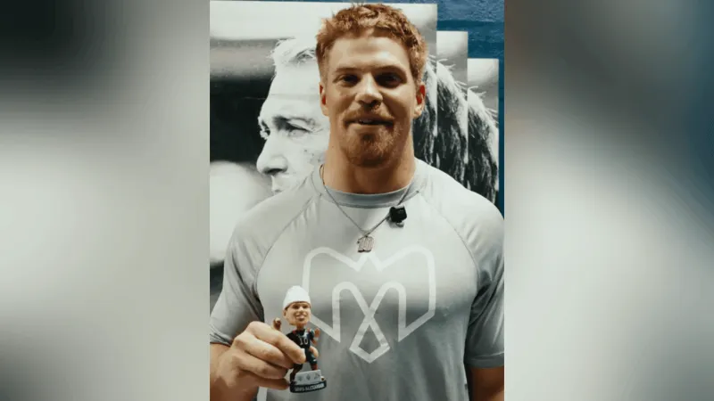Former PSU QB Davis Alexander comes up big on his bobblehead night