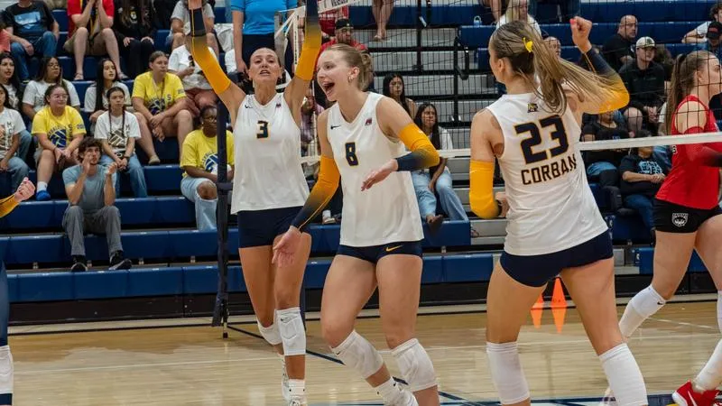 No. 5 Corban Women's Volleyball Completes Siouxland Statement with Ranked Wins Over No. 3 Concordia (Neb.), No. 25 Viterbo