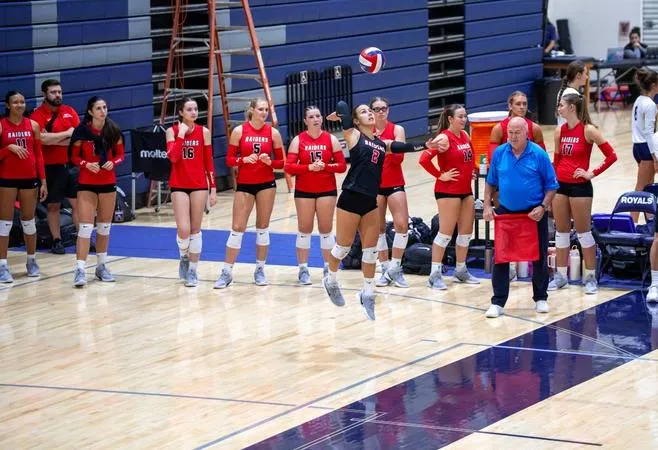 Raiders stumped by No. 1 NWU, sweep Life Pacific