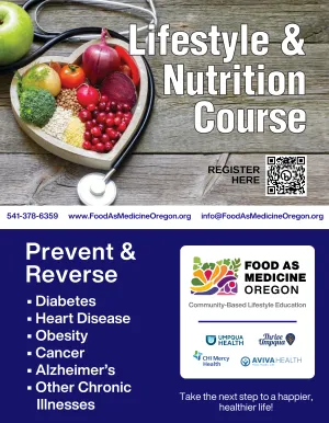 LIFESTYLE AND NUTRITION COURSE BEGINS AUGUST 25TH
