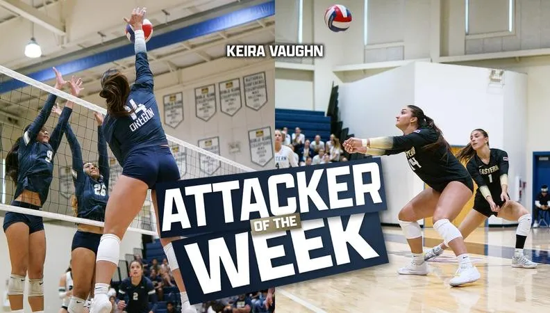 Vaughn Earns First Attacker of the Week Honor of the Season