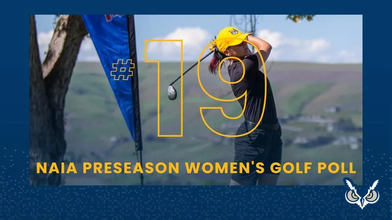 Lady Owls Ranked #19 in NAIA Preseason Women's Golf Poll