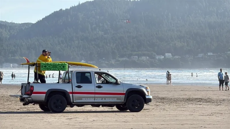 Seaside Fire and Rescue responds to two reports of missing swimmers; both found safe
