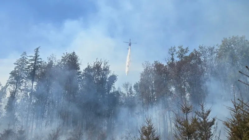 Hidden Meadows Fire that threatened homes in Clark County now 100% contained