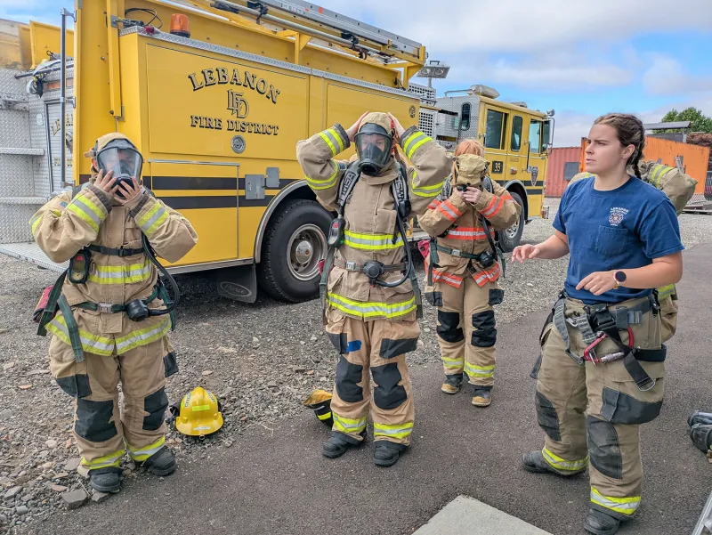 Grant reopens Linn County Young Women's Fire Academy