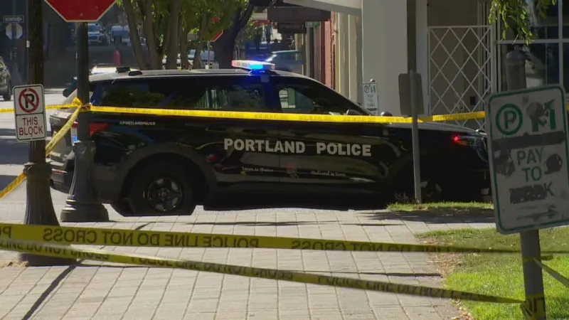Police responding to North Park Blocks in Northwest Portland for disturbance