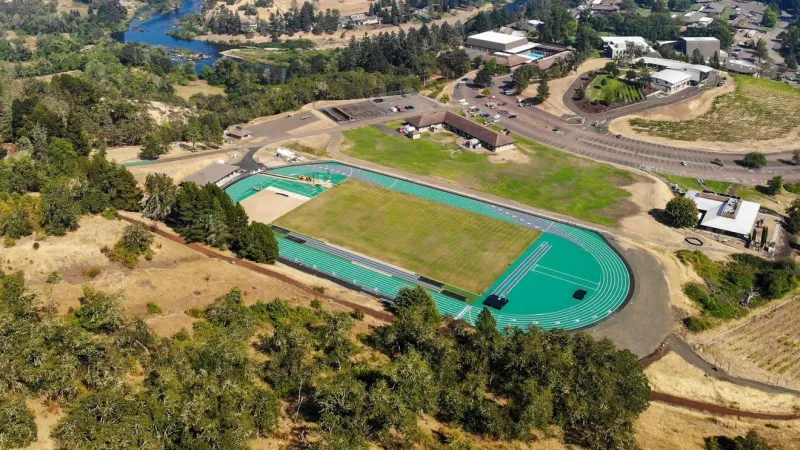 Umpqua Community College celebrates opening of new Track and Field Complex