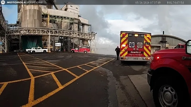 WATCH: Bodycams show first responders arriving after deadly Longview facility tank rupture