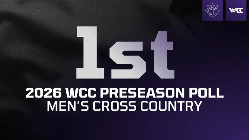 Men's XC Picked First in 2026 WCC Preseason Poll, Giesch and Stein Make Preseason Team